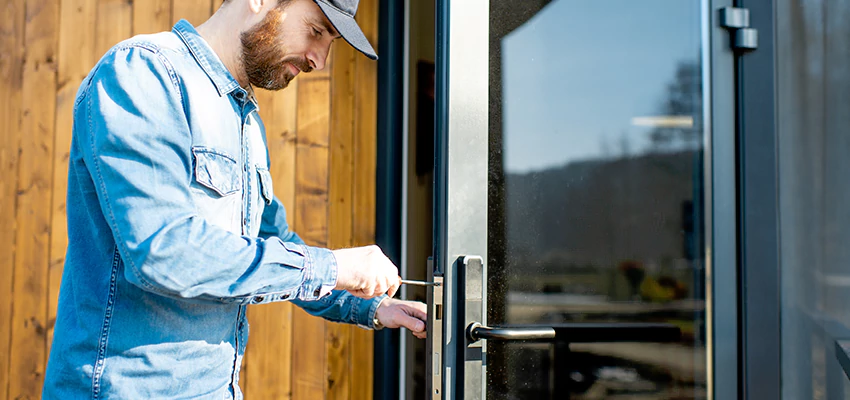 Frameless Glass Storefront Door Locks Replacement in Laguna Woods, CA